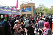 تصاویر/ موکب قرارگاه عمار منصوریه در روز نمیه شعبان