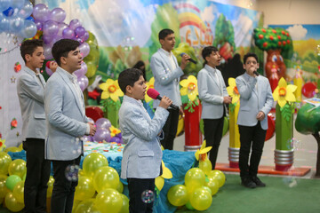 تصاویر/ جشن نیمه شعبان در کبوترانه حرم مطهر رضوی