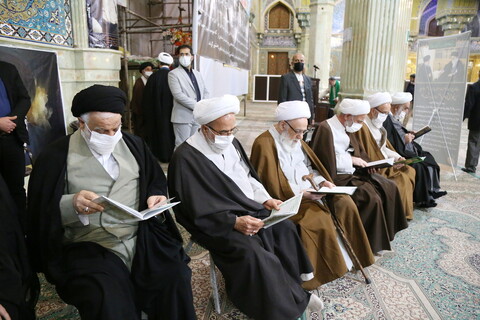 تصاویر / مراسم بزرگداشت آیت الله العظمی علوی گرگانی توسط مقام معظم رهبری