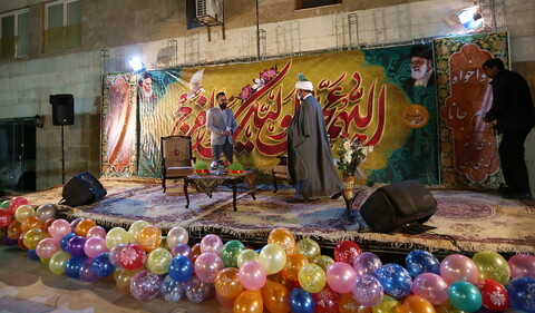 تصاویر/ مراسم جشن شام ولادت امام زمان(عج) در مجتمع مسکونی گلستان طلاب