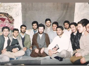 تصاویری از حجت‌الاسلام "سید محسن شفیعی" در دوران دفاع مقدس