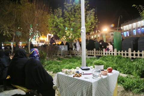 تصاویر / مراسم آغاز تحویل سال جدید در حرم حضرت معصومه (س)