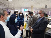 تصاویر/ بازدید وزیر بهداشت از مراکز درمانی و خدمات رسان نوروزی مشهد مقدس