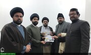 अलग़दीर फाउंडेशन नजफ अशरफ द्वारा स्वागत व अभिनंदन का प्रोग्राम आयोजित