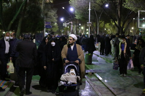 تصاویر/مراسم تحویل سال در گلستان شهدا‎‎ اصفهان