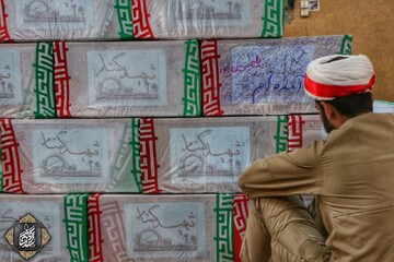 تصاویر/ هیئت شهدای گمنام استان مرکزی در کربلای ایران