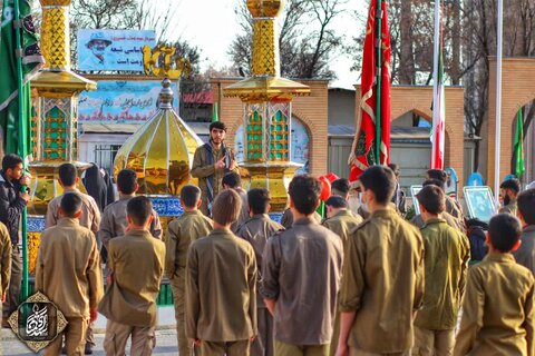 حضور هیئت شهدای گمنام درکربلای ایران به روایت تصویر