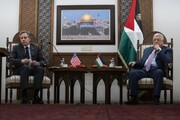 Abbas meets with Blinken, criticises West's 'double standards' on Russia, Israel