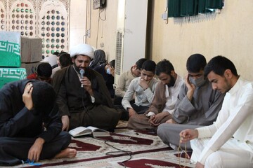 برگزاری ویژه‌برنامه "روزی با شهدا" مدرسه علمیه الغدیر اهواز + عکس