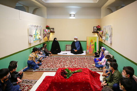 حرم امام رضا (ع) میں پہلی بار بچوں کے لئےمخصوص ہال کا افتتاح