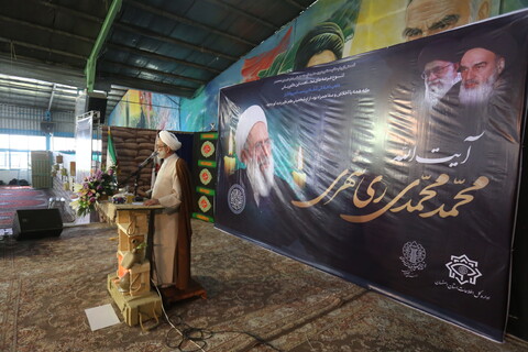تصاویر/ مراسم بزرگداشت آیت الله محمدی ری شهری در گلستان شهدای اصفهان