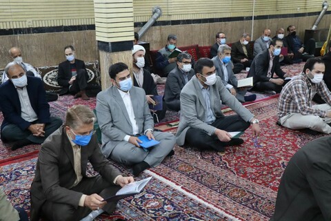 تصاویر/ بزرگداشت دو عالم فقید در مسجد عابدینیه سمنان