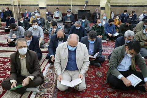 تصاویر/ بزرگداشت دو عالم فقید در مسجد عابدینیه سمنان