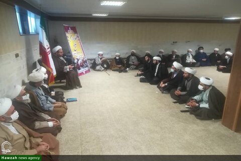 بالصور/ اجتماع علماء مدينة خوي وفضلائها على أعتاب شهر رمضان المبارك
