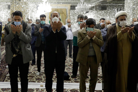 تصاویر/ دیدار جمعی از فعالان مردمی اسکان زائر با تولیت آستان قدس رضوی
