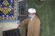 تصاویر/ غبارروبی مساجد شهرستان های شاهرود و سمنان به مناسبت ماه مبارک رمضان