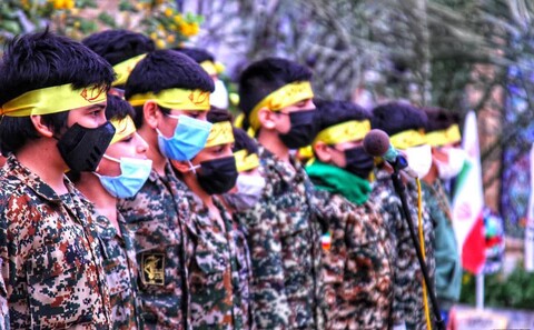 تصاویر/ گروه‌های سرود "نوجوانان انقلابی" از سراسر کشور در راهیان نور ۱۴۰۱