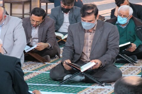 تصاویر/ محفل جمع خوانی قرآن کریم در شهرستان خوی