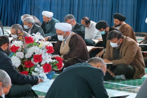 تصاویر/ محفل جمع خوانی قرآن کریم در شهرستان خوی