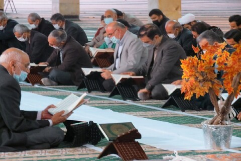 تصاویر/ محفل جمع خوانی قرآن کریم در شهرستان خوی