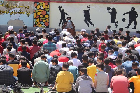 تصاویر / زنگ نماز دانش آموزی درارومیه