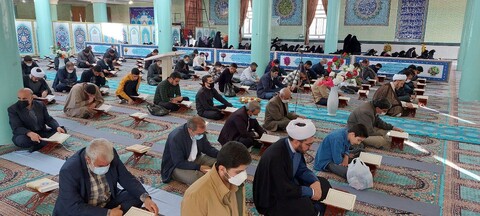 تصاویر/ محفل جمع خوانی قرآن کریم در شهرستان تکاب