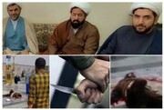 حرم مطہر رضوی میں ایک شخص کا تین علماء پر مذموم قاتلانہ حملہ +ویڈیو