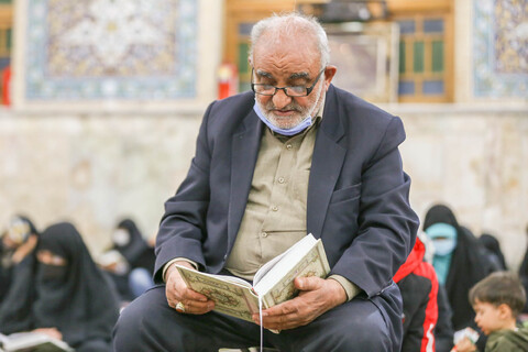 تصاویر/ مراسم جزء خوانی قرآن کریم در حسینیه بزرگ رضوی اصفهان