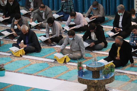 تصاویر / محفل جمع خوانی قرآن کریم در مصلی ارومیه