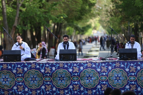 تصاویر/مراسم جزء خوانی قرآن کریم در گذر فرهنگی چهارباغ اصفهان