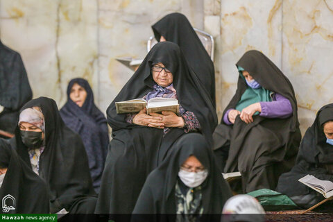 بالصور/ إقامة ختمات قرآنية في مختلف مدن إيران