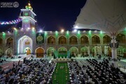 تصاویر/ ماہ رمضان المبارک میں حرم امیرالمومنین (ع) میں تلاوت قرآن مجید کا روح پرور منظر