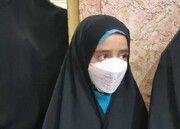 فیلم | گفت‌وگوی دختر هشت ساله شهید اصلانی در مراسم وداع با پیکر پدرش در مشهد