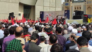 فیلم| مراسم تشییع پیکر شهید حجت الاسلام اصلانی در مشهد
