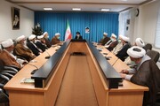 تصاویر / دیدار اعضای سابق و جدید شورای روحانیت ارومیه با نماینده ولی فقیه در آذربایجان غربی