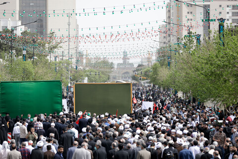 تصاویر/ مراسم تشییع پیکر شهید حجت‌الاسلام محمد اصلانی