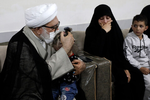تصاویر/ دیدار تولیت آستان قدس رضوی با خانواده شهید حجت‌الاسلام دارایی