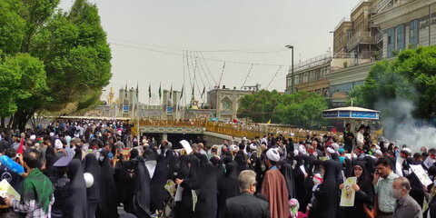تشییع شهید حجت الاسلام محمدصادق دارایی در مشهد