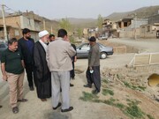 تصاویر/ بازدید نماینده ولی‌فقیه در کردستان از محله محروم «نایسر» سنندج