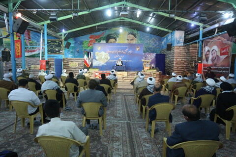 تصاویر/ مراسم تجلیل از مقام شهدای روحانی حریم رضوی در اصفهان