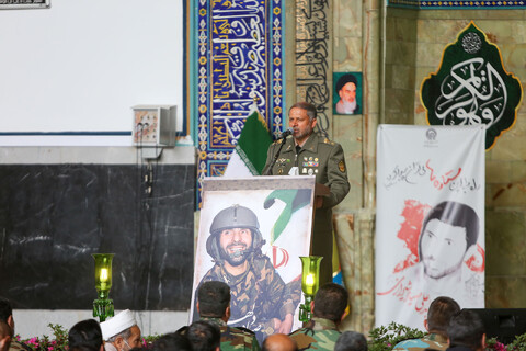 تصاویر/ مراسم گرامیداشت سپهبد شهید صیاد شیرازی در حرم مطهر رضوی