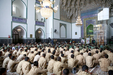 تصاویر/ مراسم گرامیداشت سپهبد شهید صیاد شیرازی در حرم مطهر رضوی