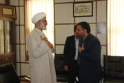دیدار مدیر کل کمیته امداد امام خمینی (ره) با مدیر حوزه علمیه قزوین