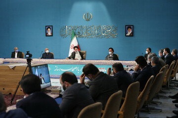 تصاویر/ دیدار و ضیافت افطار اصحاب رسانه با رئیس جمهور