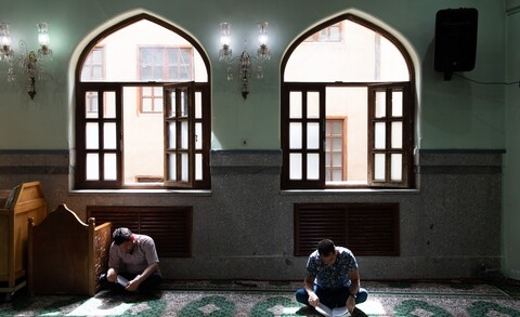 تصاویر/ آیین ترتیل خوانی قرآن کریم در ماه رمضان در آستان حضرت عبدالعظیم(ع)