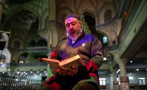 تصاویر/ آیین ترتیل خوانی قرآن کریم در ماه رمضان در آستان حضرت عبدالعظیم(ع)