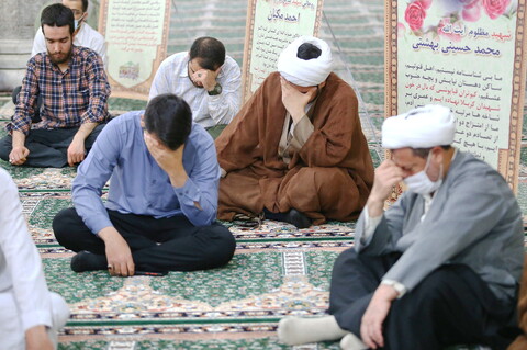 تصاویر/ مراسم بزرگداشت شهدای روحانی حادثه تروریستی مشهد مقدس