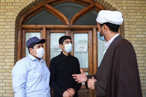 تصاویر/ بازدید دانش آموزان مدارس متوسطه اول گرگان از مدرسه علمیه حضرت امام خمینی(ره)