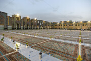 70,000 سے زائد روزے داروں کو روضۂ امام رضا (ع) میں مہمانی کا شرف