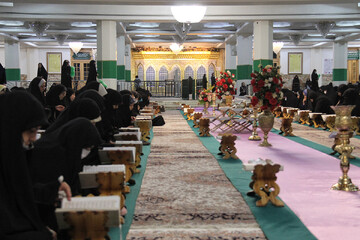 محفل ترتیل‌خوانی بانوان با قدمتی بیش از یک دهه